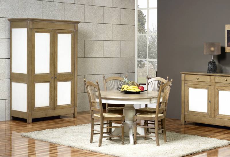 Mobilier en chêne massif collection 