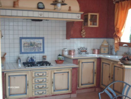 cuisine rustique avant relooking de cuisine 13