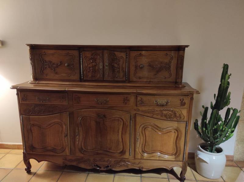 bahut ancien avant relooking